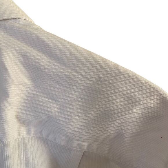 Barakett by Robert Barakett Men's button down dress skirt white stripped size 16 - Picture 5 of 5